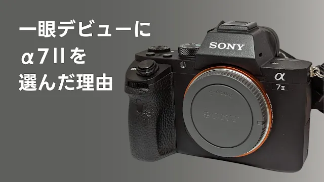一眼デビューに α7 II を選んだ理由。 | MONORAWG